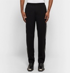 Helmut Lang - Reflective-Trimmed Stretch-Wool Trousers - Men - Black