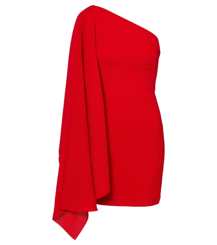 Photo: Solace London Layne draped asymmetric minidress