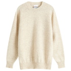 Jamieson's of Shetland Men's Jamiesons of Shetland Crew Neck Jumper in White