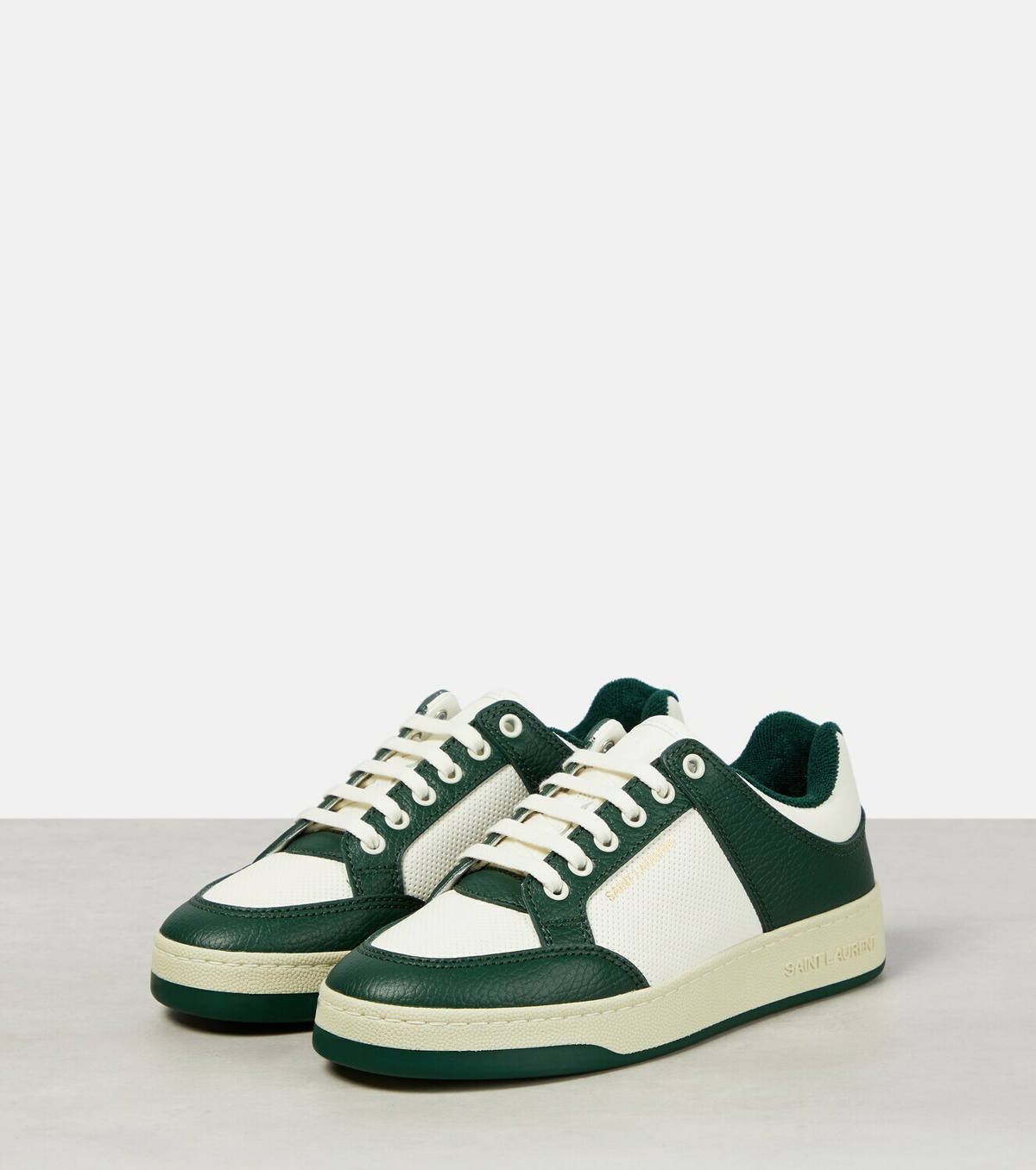 Saint Laurent SL/61 leather and suede sneakers Saint Laurent