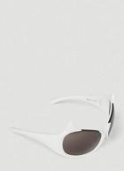Balenciaga - Gotham Sunglasses in White