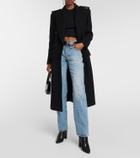 Saint Laurent Lou leather ankle boots