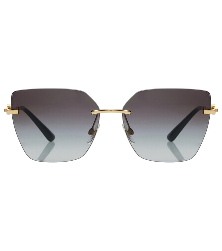 Photo: Dolce&Gabbana DG Flip cat-eye sunglasses
