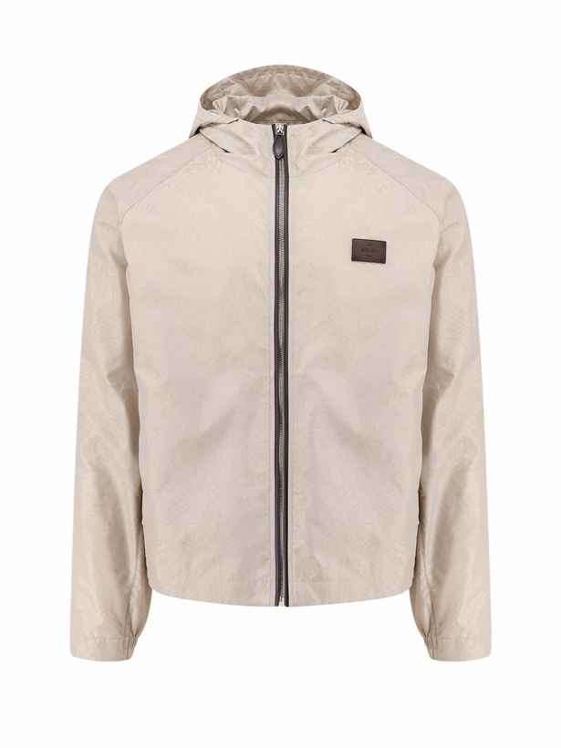 Photo: Berluti Nylon Jacket With All-over Scritto Motif