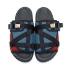 Visvim Blue Christo 2-Tone Sandals