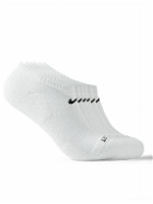 Nike Training - Six-Pack Everyday Plus Cushioned Cotton-Blend Dri-FIT Socks - White