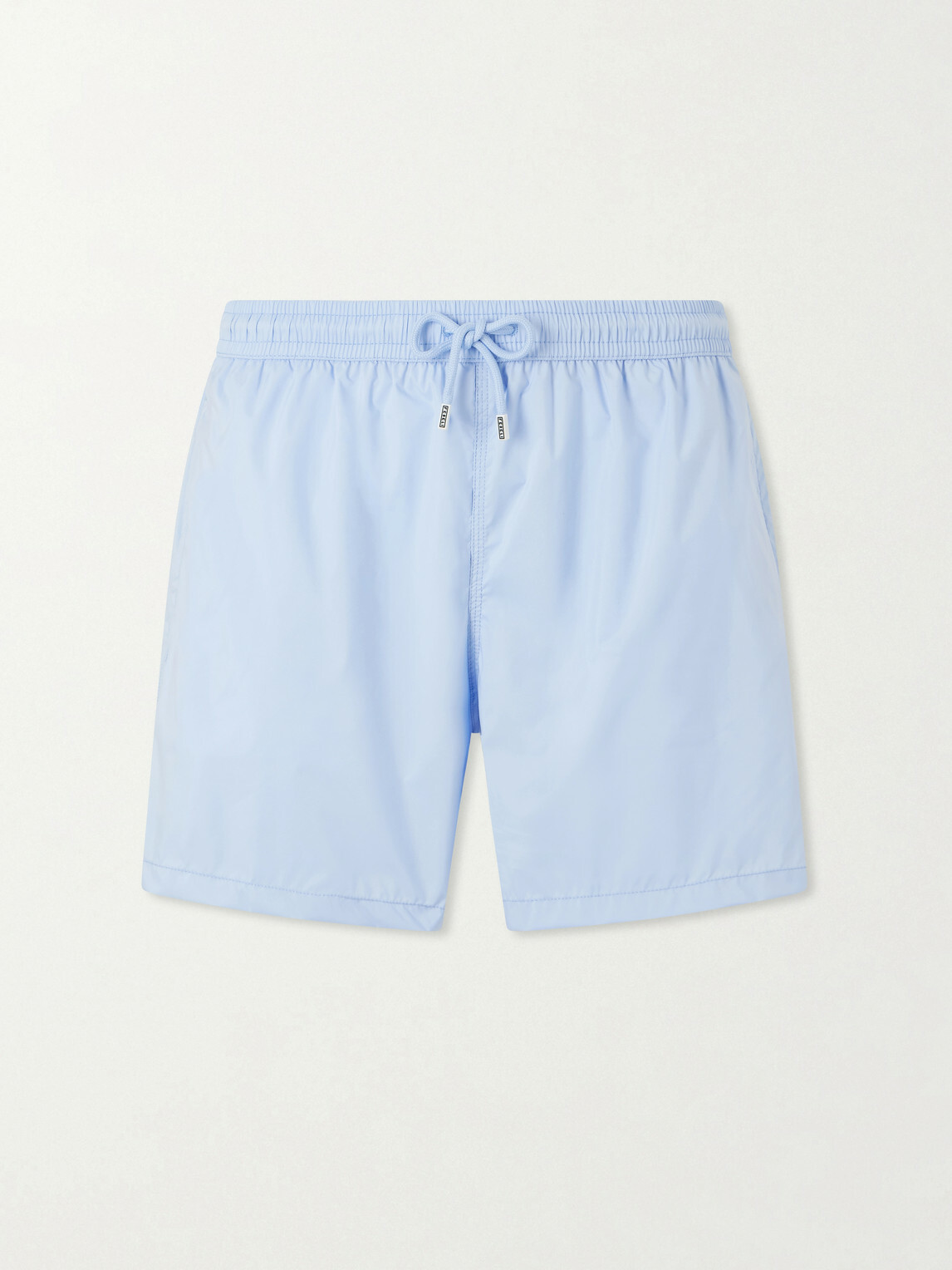 FEDELI - Madeira Airstop Straight-Leg Swim Shorts - Blue