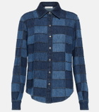 Chloé Patchwork denim shirt