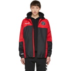 424 Black and Red Hummel Edition Daddy Micro Zip Jacket