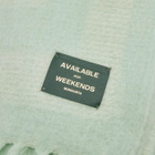 Bongusta Weekend Plaid Blanket in Cream/Mint 