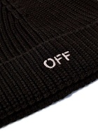 OFF-WHITE - Logo Wool Beanie