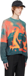 MISBHV Orange & Blue Sunset Sweater