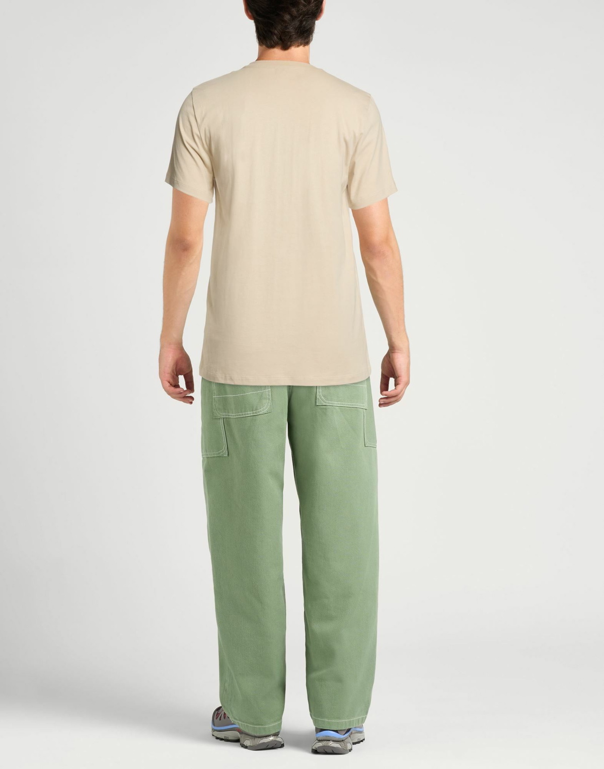 Dondup Mens T-shirt in Beige
