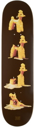 Pass~Port Brown Candle Poodle Skateboard Deck