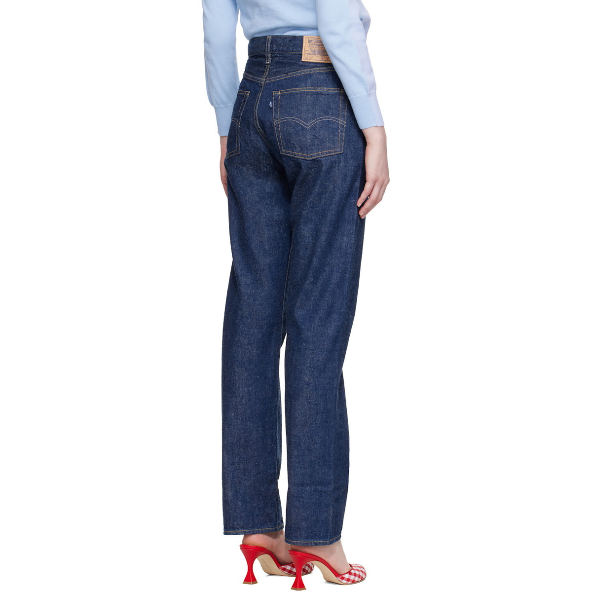 Levi's Navy '70s 501 Jeans