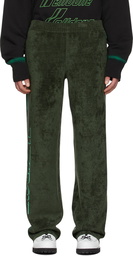 We11done Green Viscose Lounge Pants