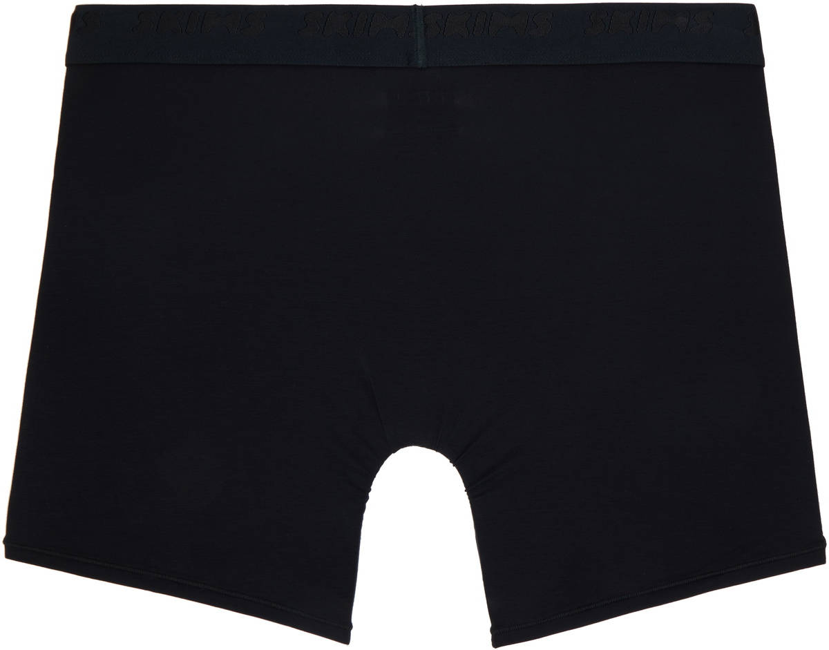 SKIMS Three-Pack Black SKIMS Stretch 5 Boxer Briefs