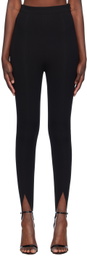 Atlein Black Stirrup Leggings