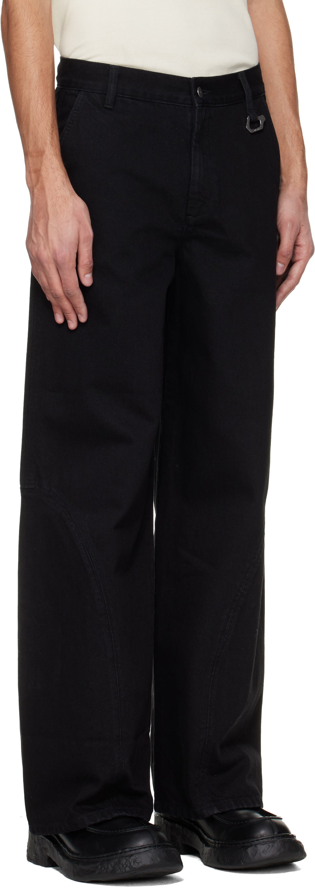 HELIOT EMIL Black Basalt Jeans