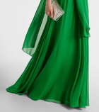 Elie Saab Off-shoulder silk gown