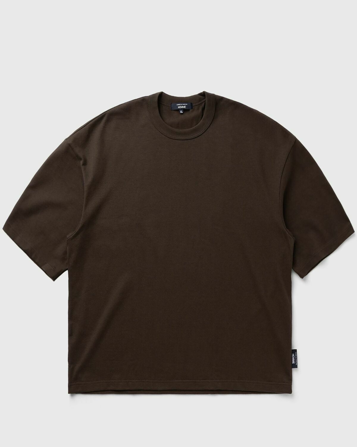 Comme des Garçons Homme TEE Brown Mens Shortsleefe