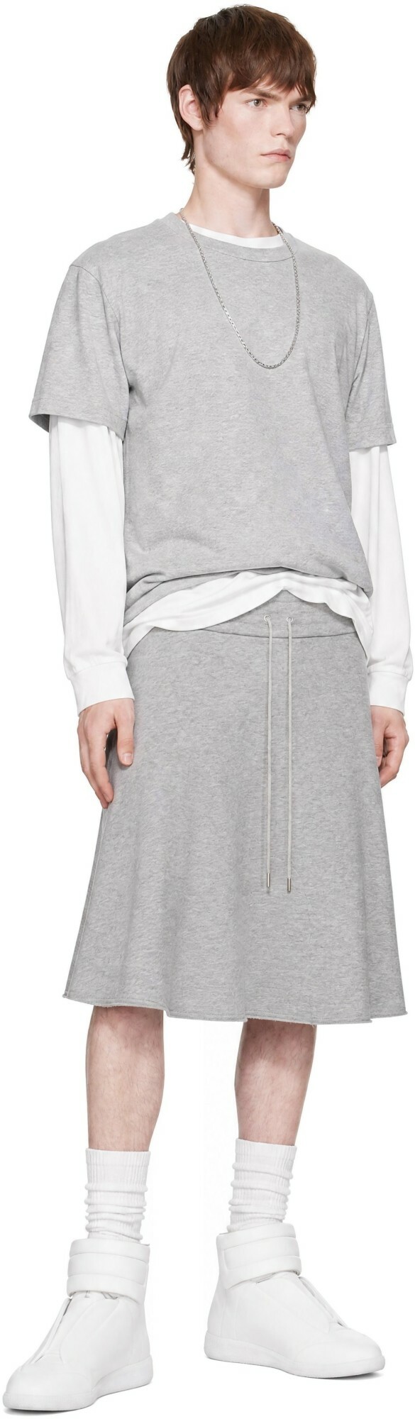 AVAVAV Gray Felpa Skort