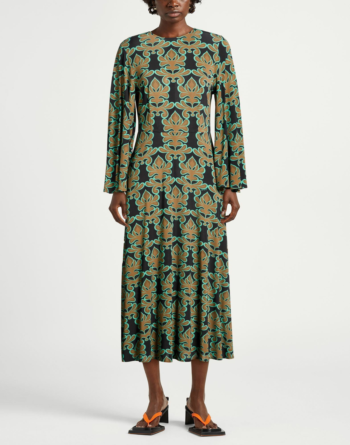 La Doublej Womens Midi dress in Black