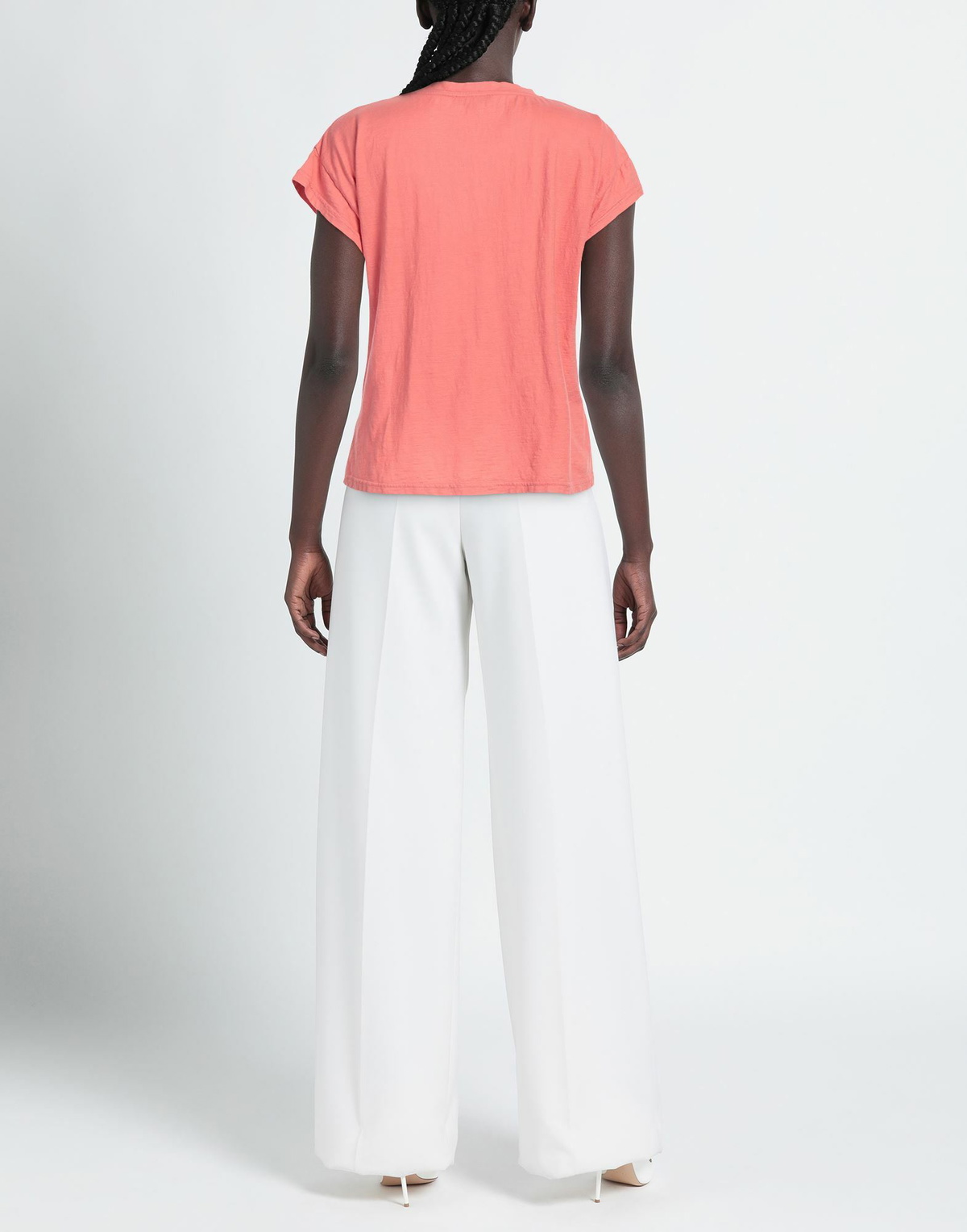 Crossley Womens T-shirt in Salmon pink