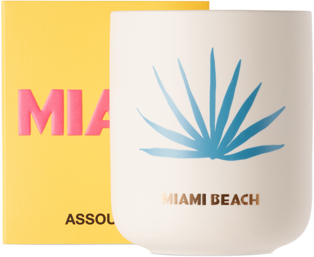 Assouline Travel From Home Miami Beach Candle, 319 g