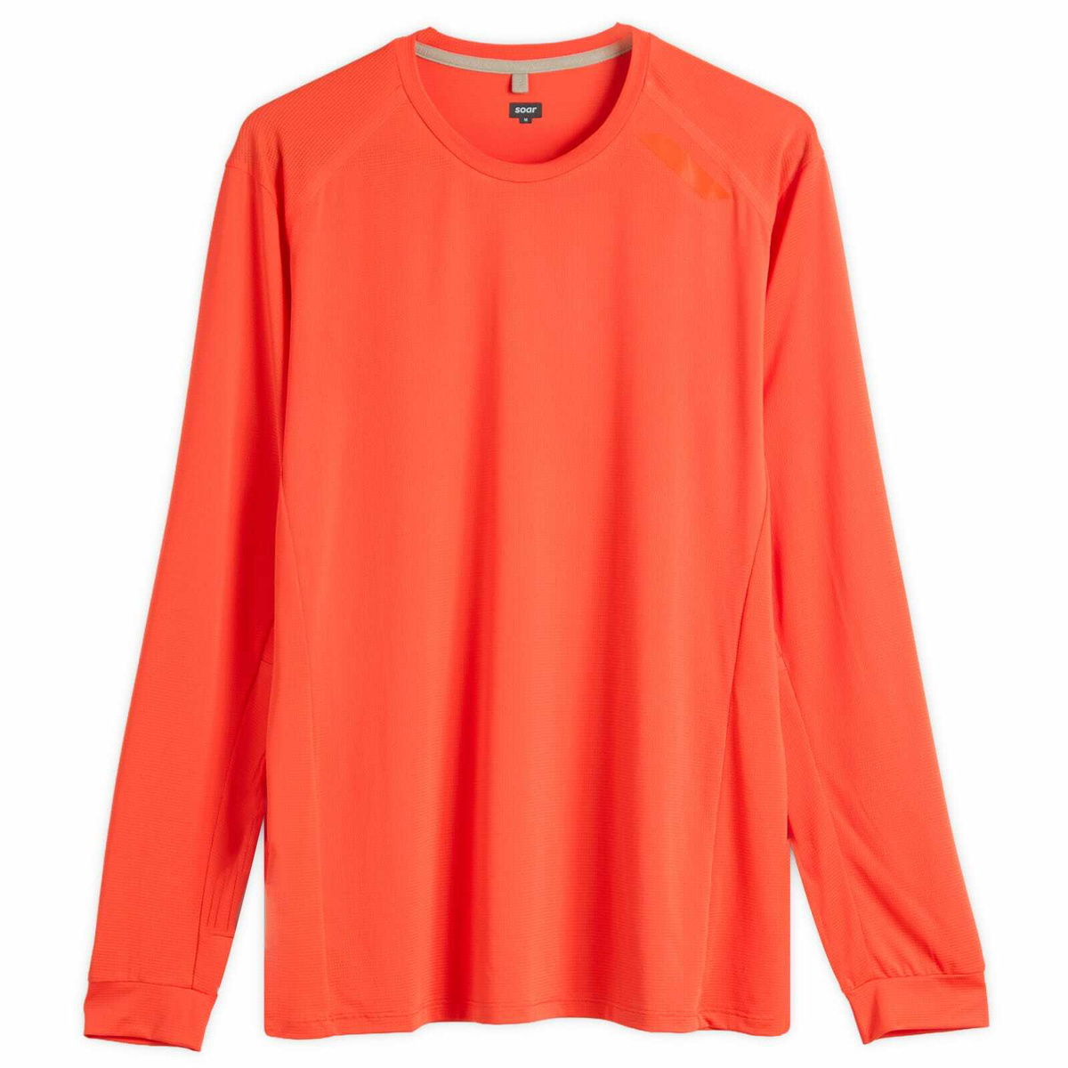 SOAR Men's Men's LS Tech T-Shirt in Orange