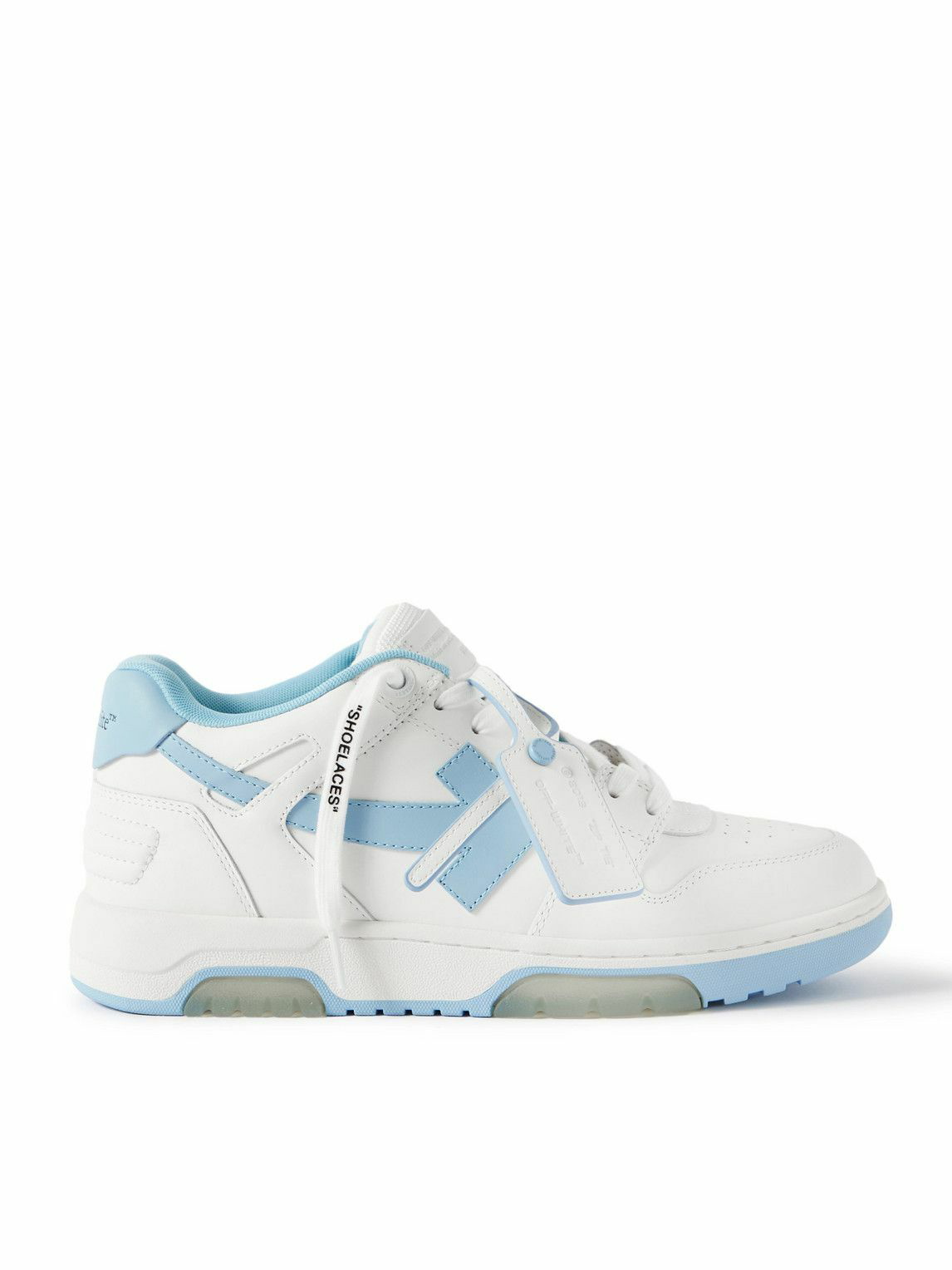 Off-White - Out of Office Leather Sneakers - White Off-White