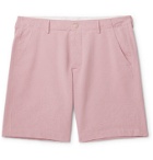 Boglioli - Striped Cotton-Seersucker Shorts - Pink