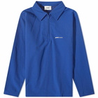 Parel Studios Men's Prespa Quarter Zip in Cobalt Blue