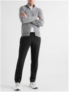 Sease - Straight-Leg Wool-Blend Flannel Drawstring Trousers - Gray