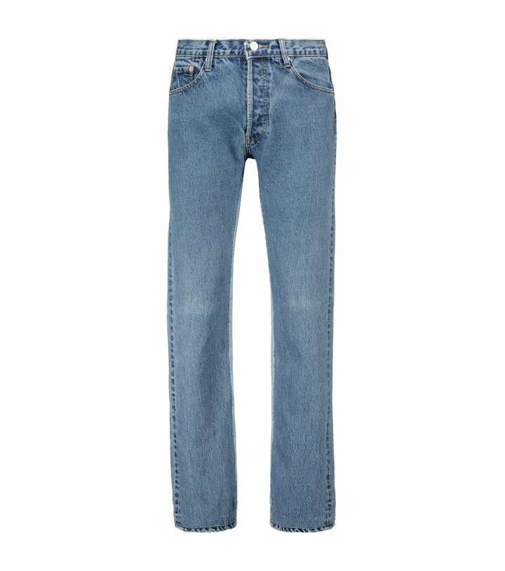 Photo: Balenciaga - Recycled slip patch jeans