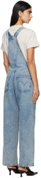 Levi's Blue Vintage Denim Overalls