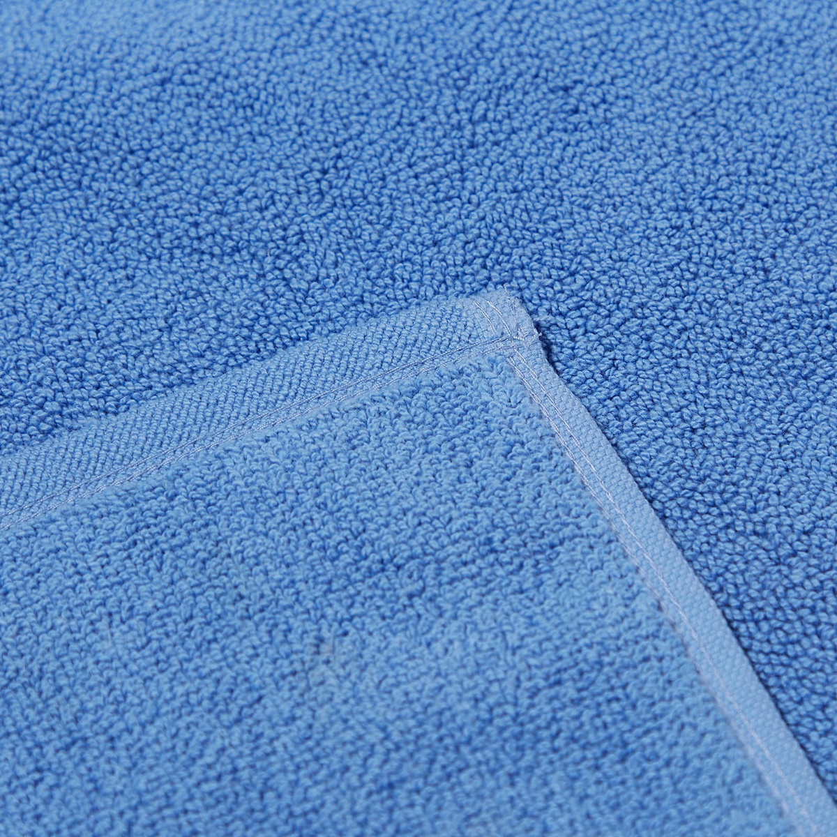 Tekla Fabrics Tekla Organic Terry Bath Mat in Clear Blue