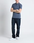 Tommy Hilfiger Mens Polo shirt Slate in Blue