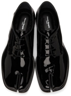 Maison Margiela Black Patent Tabi Derbys