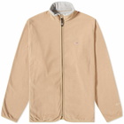 Danton Men's Polartec Fleece Stand Zip Jacket in Beige