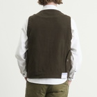 Dubbleware Men's Bradford Multi Pocket Field Vest in Olive