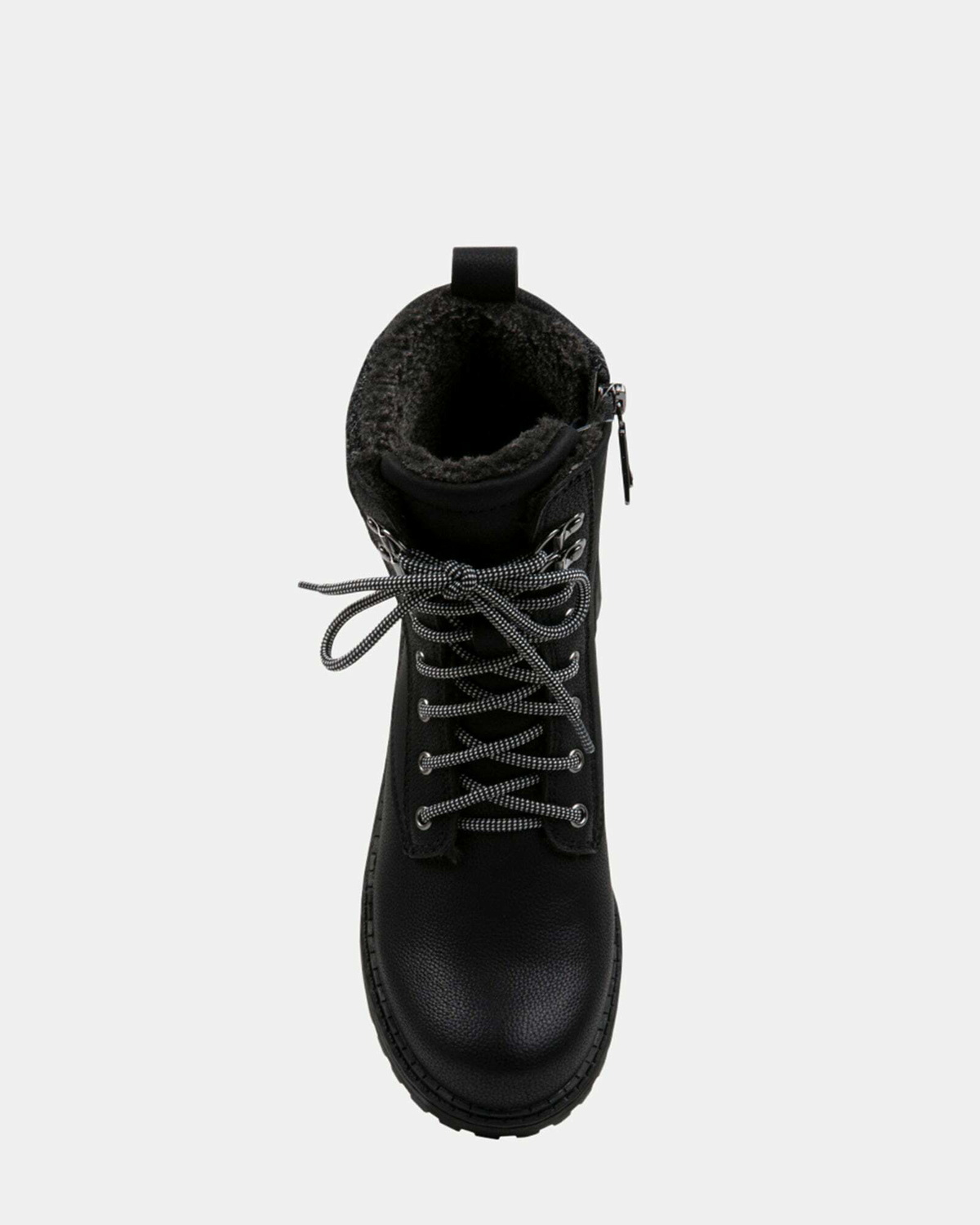 Steve Madden Princess Boots in Black Nubuck