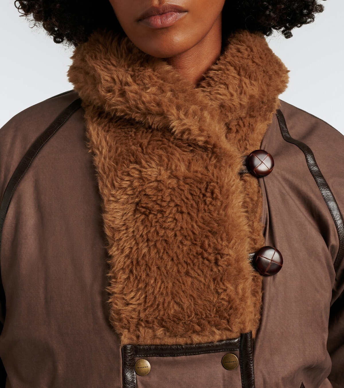 Marant Etoile Olinka double-breasted jacket