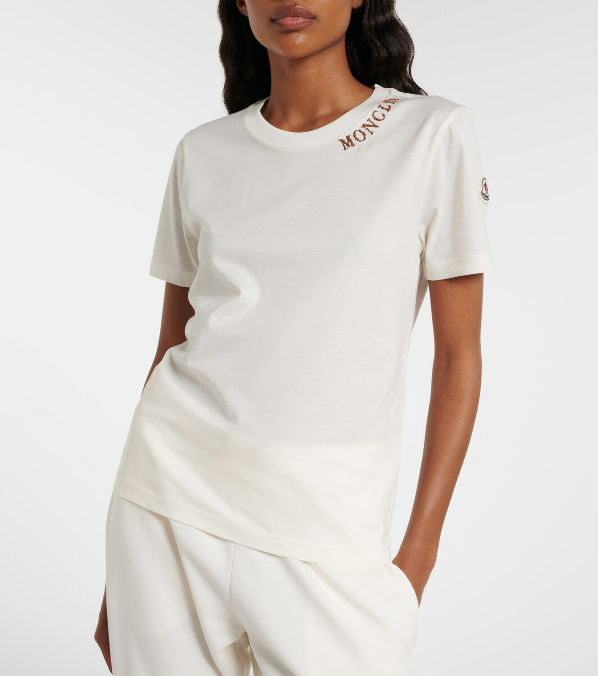 Moncler Logo cotton T-shirt