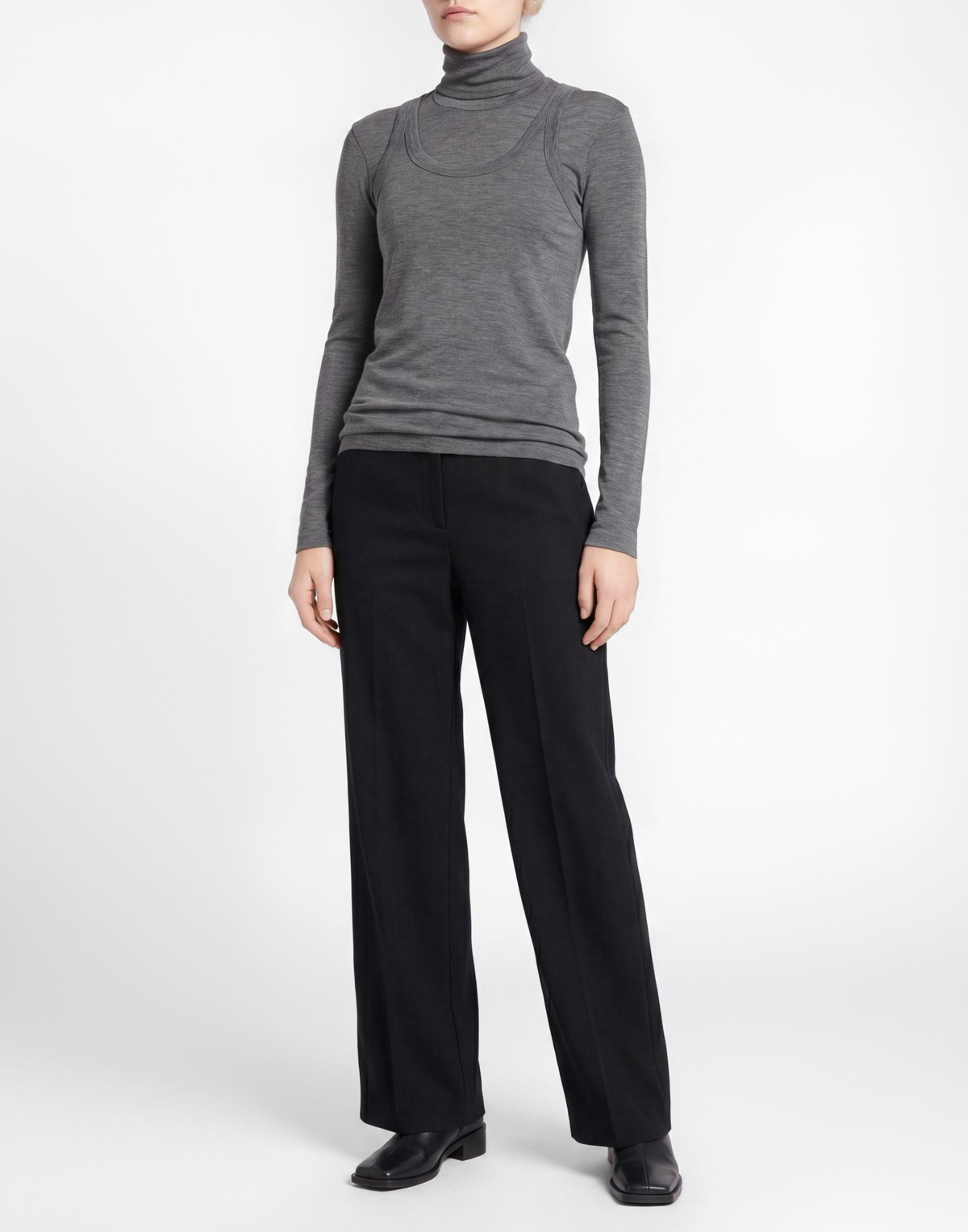 Róhe Womens T-shirt in Grey