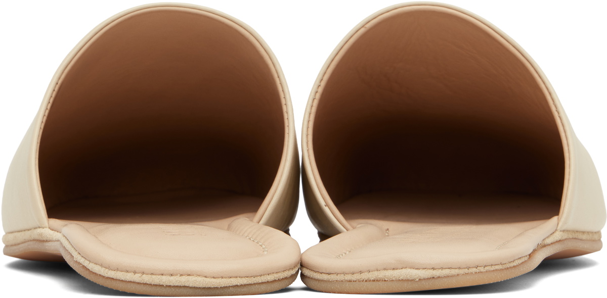 OUR LEGACY WORK SHOP Emporio Armani Beige Cigarr Slippers