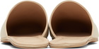 OUR LEGACY WORK SHOP Emporio Armani Beige Cigarr Slippers