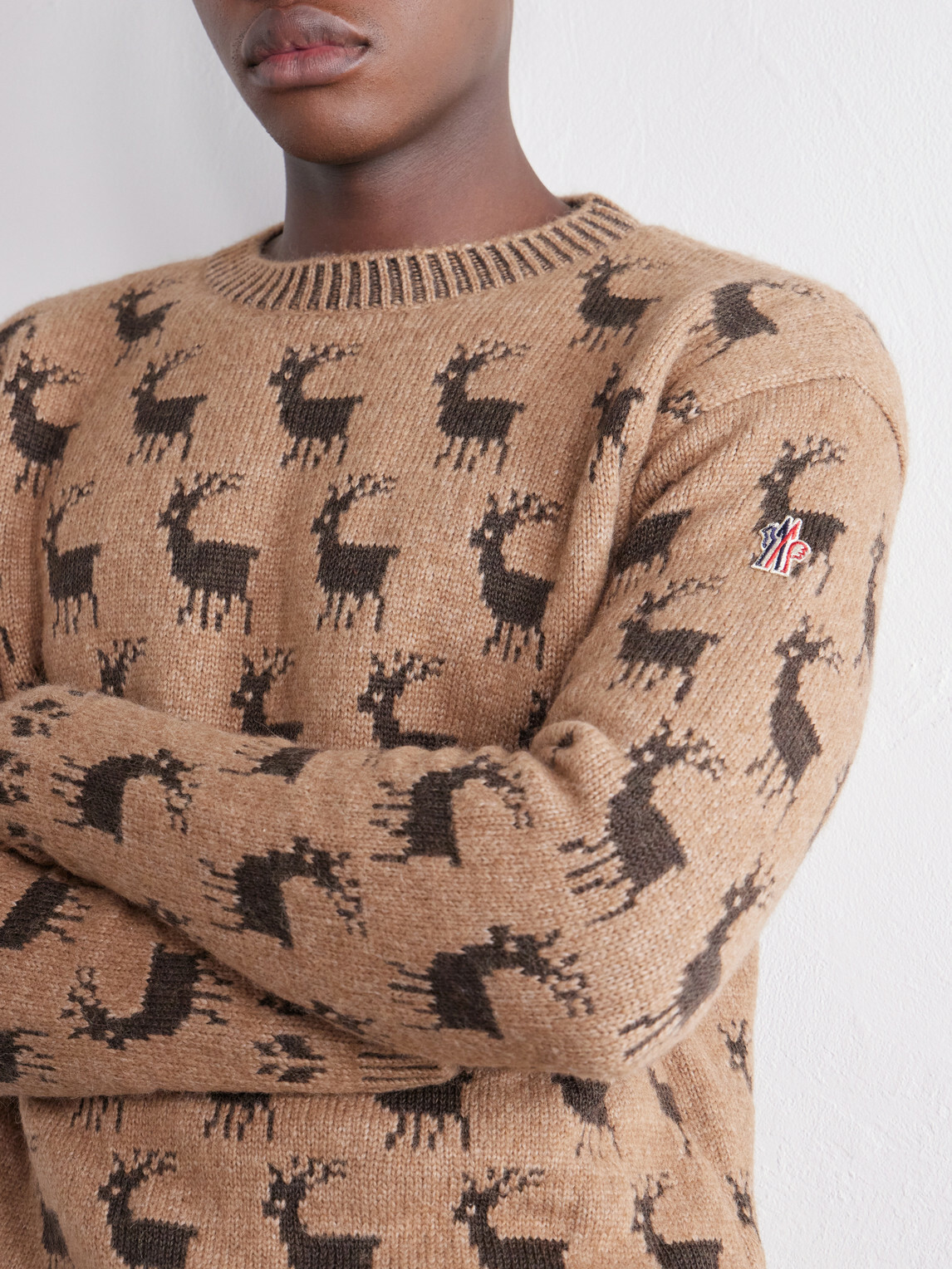 Moncler Grenoble - Jacquard Sweater - Brown