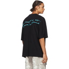 Marcelo Burlon County of Milan Black County Script T-Shirt