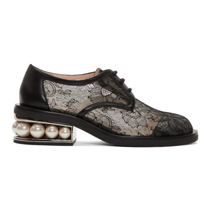 【関税込み】Nicholas Kirkwood タン Casati ライディングブーツ Nicholas Kirkwood Black Casati Pearl Combat Boots Nicholas